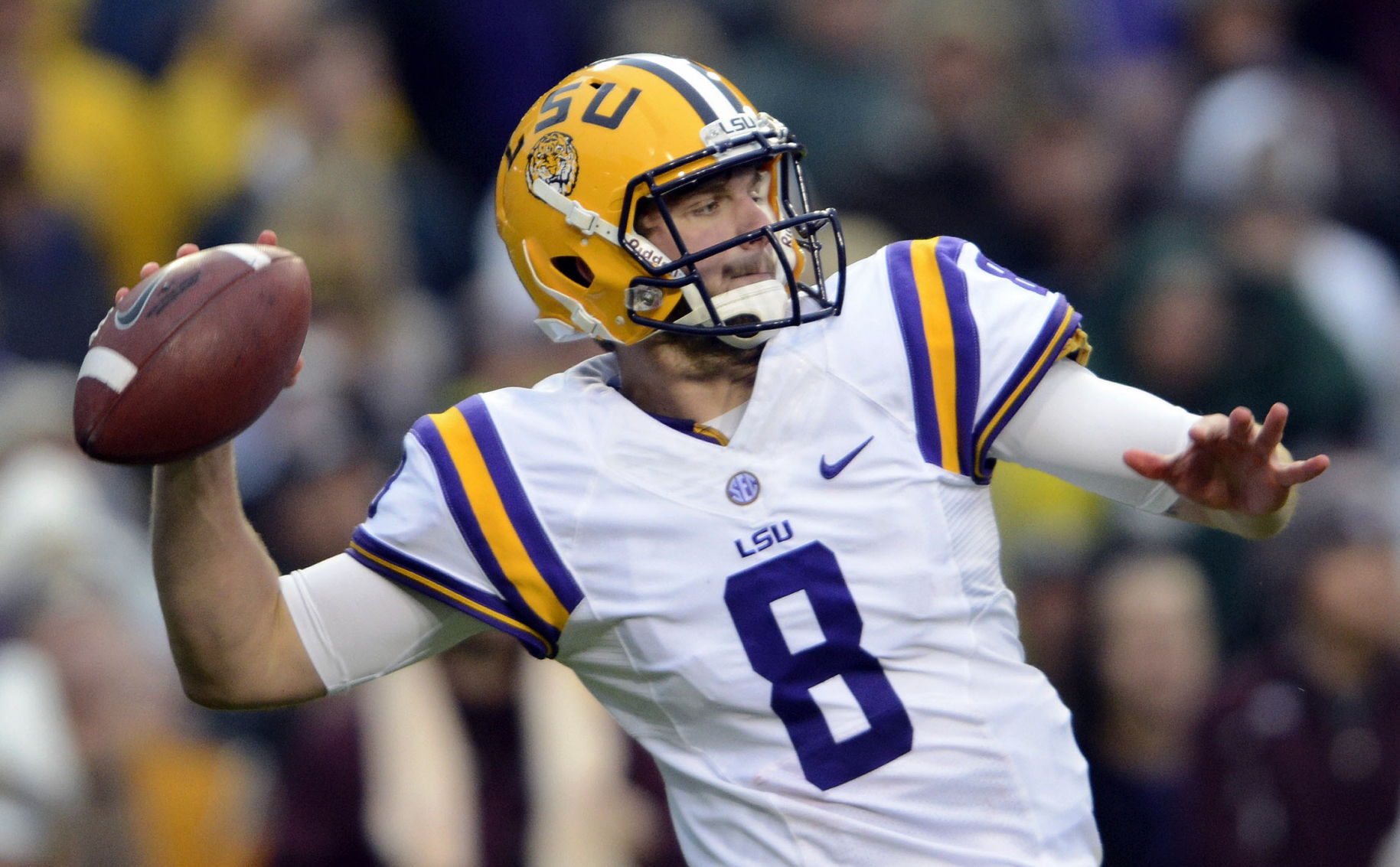 LSU's Zach Mettenberger, Jarvis Landry talk combine in Indy